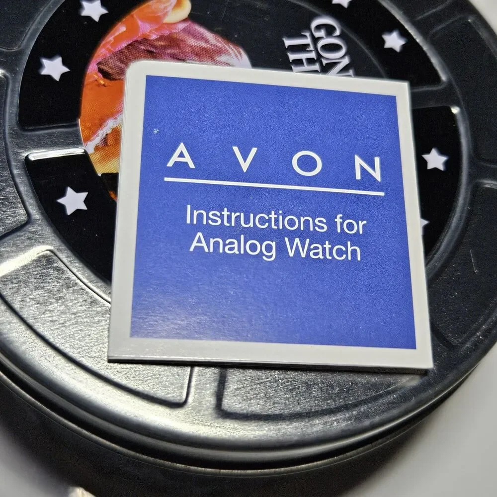 Gone With The Wind Wrist Watch In Tin NEW With Box 2007 Avon